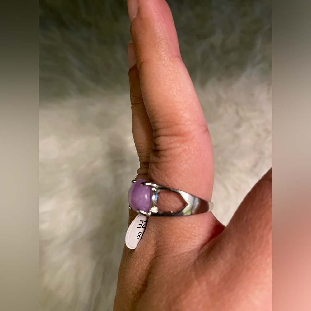 Purple stone ring - Picture 5 of 6